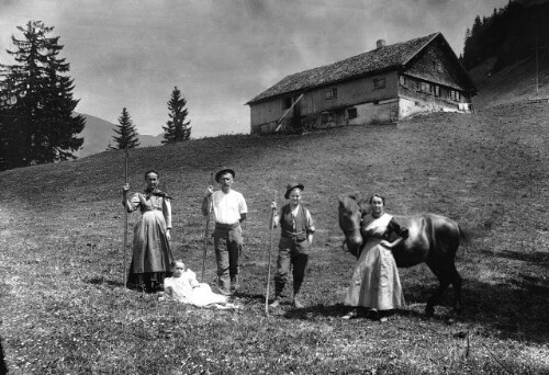 Alpe Stenn mit Alphütte