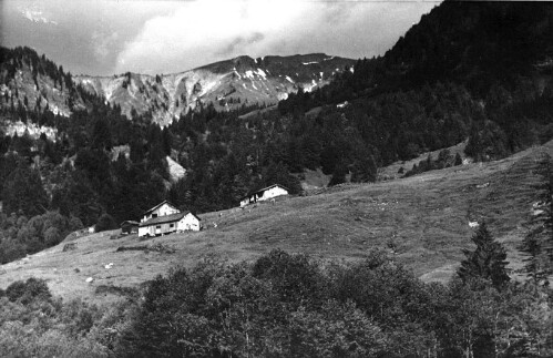 Alpgebiet Buchen mit den drei Hütten