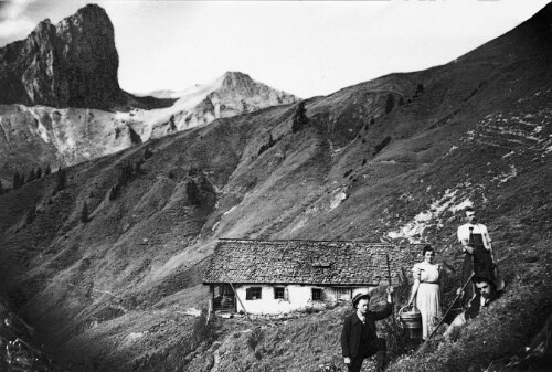 Alpe Geißlitten mit Hütte
