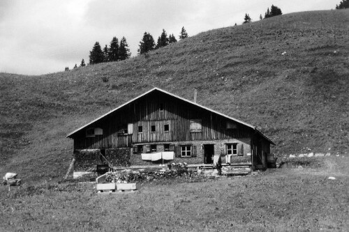 Hütte vom Schwarzenberger Älpele