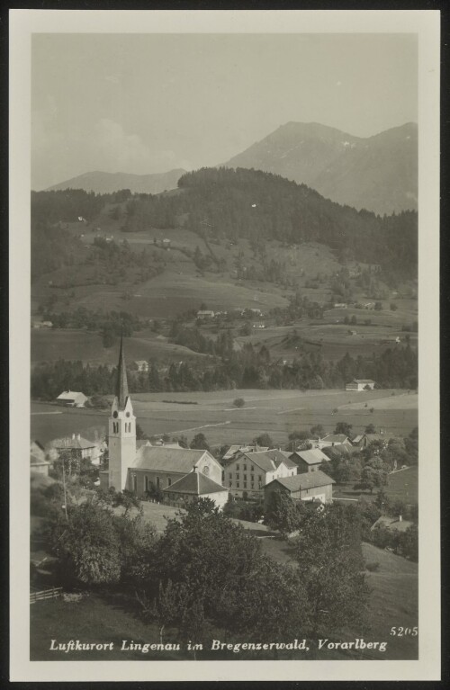Luftkurort Lingenau im Bregenzerwald, Vorarlberg