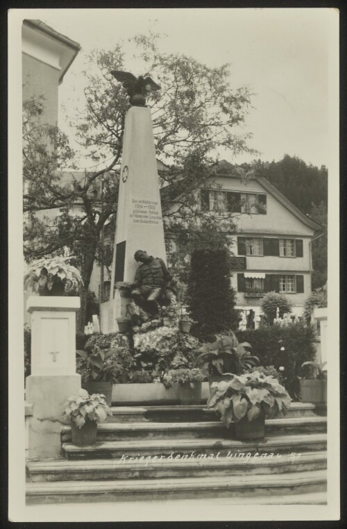 Kriegerdenkmal Lingenau