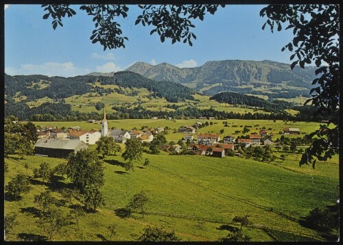 [Lingenau] : [Lingenau, 685 m, im Bregenzerwald gegen die Winterstaude, 1877 m Vorarlberg - Austria ...]