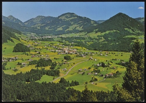 [Lingenau] : [Blick auf Lingenau u. Hittisau ...]