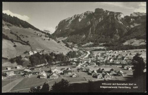Mellau mit Kanisfluh 2047 m Bregenzerwald Vorarlberg