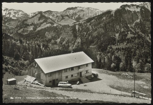 Gasthaus Alpenfrieden bei Mellau, Vorarlberg
