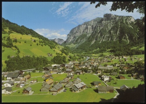 [Mellau] : [Mellau im Bregenzerwald gegen die Kanisfluh, 2047 m Vorarlberg, Österreich ...]