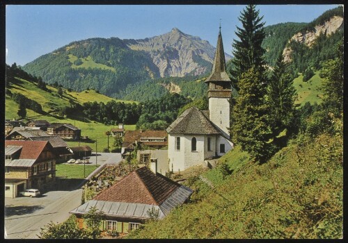 [Reuthe] : [Reuthe bei Bezau im Bregenzerwald älteste Kirche, erbaut 1284 ...]