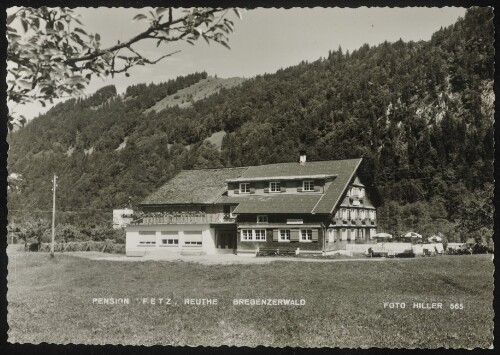 Pension Fetz, Reuthe Bregenzerwald