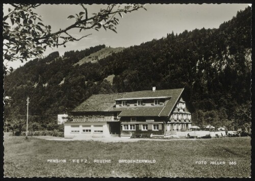 Pension Fetz, Reuthe Bregenzerwald