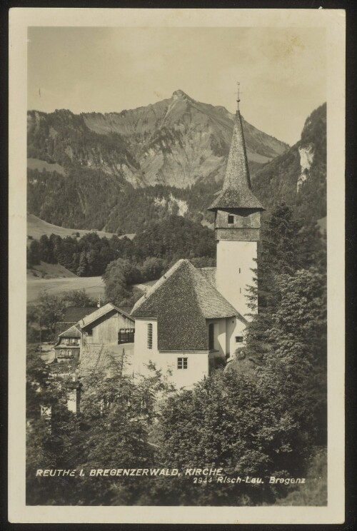 Reuthe i. Bregenzerwald, Kirche