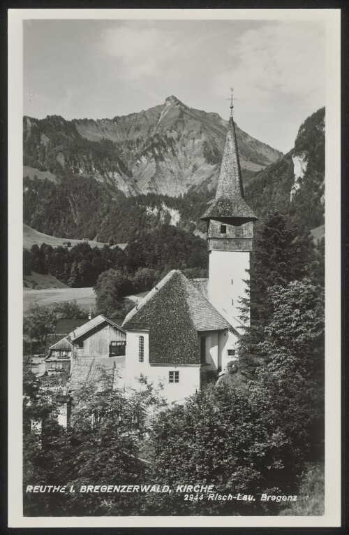 Reuthe i. Bregenzerwald, Kirche