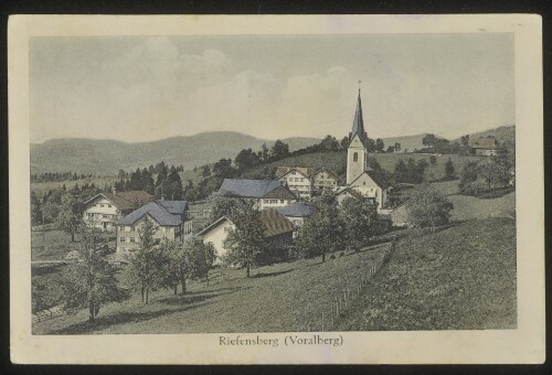 Riefensberg (Vorarlberg)