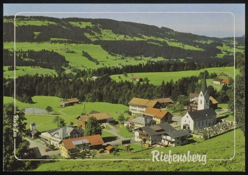 Riefensberg : [Erholungsdorf Riefensberg, 781 m Bregenzerwald - Vorarlberg ...]