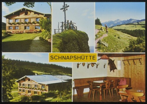 [Riefensberg] Schnapshütte : [Kojenhütte, 1250 m A-6943 Riefensberg - Bregenzerwald, Österreich Bes.: Fam. Dorn ...]