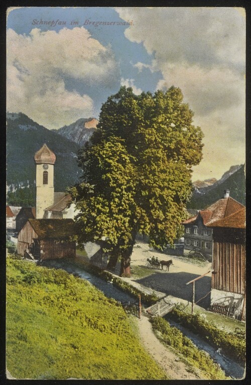 Schnepfau im Bregenzerwald
