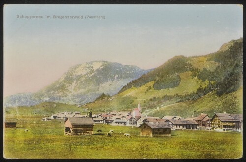 Schoppernau im Bregenzerwald (Vorarlberg)