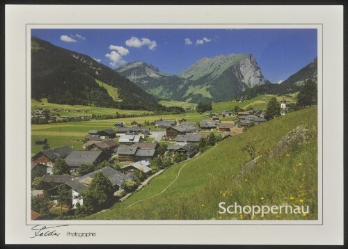 Schoppernau : [Schoppernau, 860-2100 m im Bregenzerwald, Österreich Auskunft: Verkehrsamt A-6886 Schoppernau Tel. 0 55 15/24 95 oder 22 88 ...]