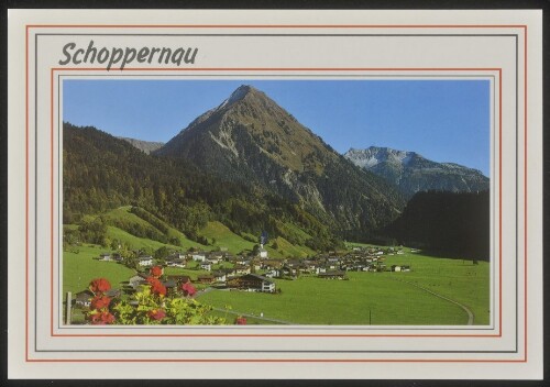 Schoppernau : [Sommer - Freizeit - Erlebnis im schönen Schoppernau im Bregenzerwald - Vorarlberg - Austria ...]
