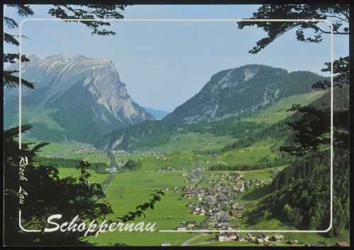 Schoppernau : [Schoppernau, 852 m mit Kanisfluh, 2047 m Bregenzerwald - Vorarlberg ...]