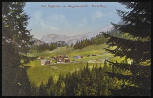 [Schoppernau] Bad Hopfreben im Bregenzerwald Vorarlberg