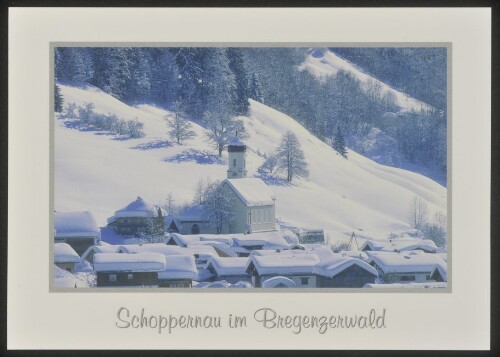 Schoppernau im Bregenzerwald : [Schoppernau im Bregenzerwald, Vorarlberg, Österreich ...]
