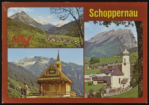 Schoppernau AV : [Schoppernau, 852 m Bregenzerwald - Vorarlberg ...]
