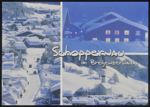 Schoppernau im Bregenzerwald : [Schoppernau im Bregenzerwald Vorarlberg, Österreich ...]