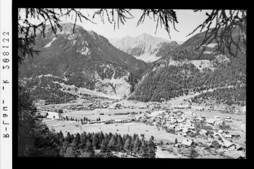 Pfunds im Oberinntal / Tirol gegen Samnaungruppe