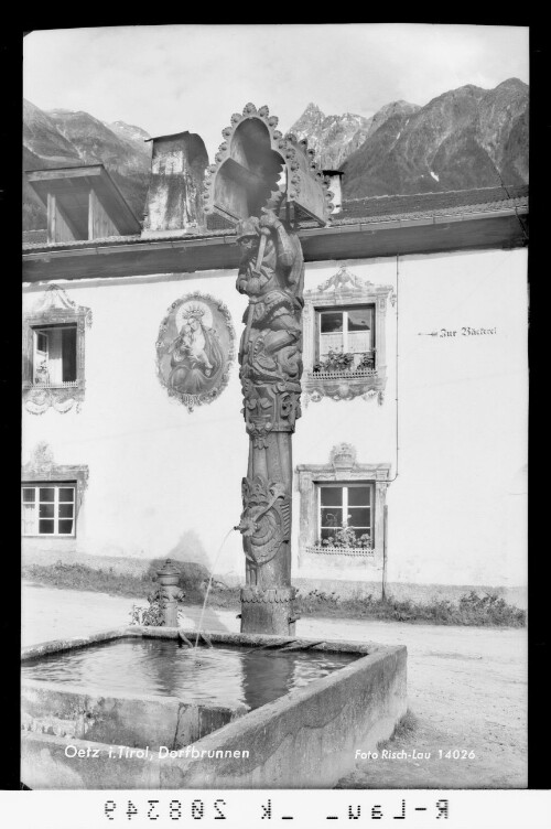 Ötz in Tirol, Dorfbrunnen