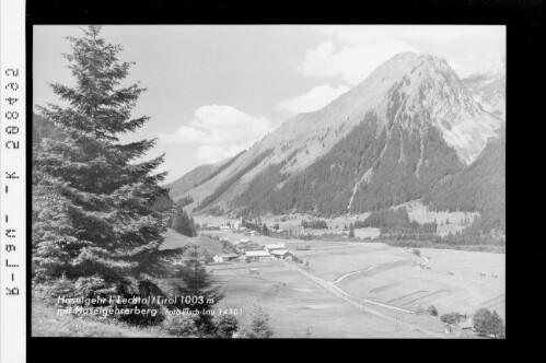 Häselgehr im Lechtal, Tirol 1003 m mit Häselgehrerberg