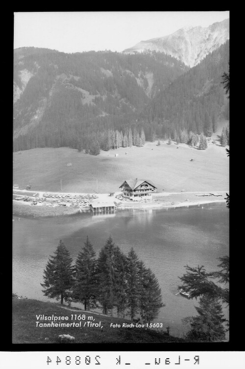 Vilsalpsee 1168 m, Tannheimertal / Tirol