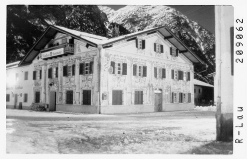 [Kaufhaus Hammerle in Holzgau im Lechtal / Tirol]