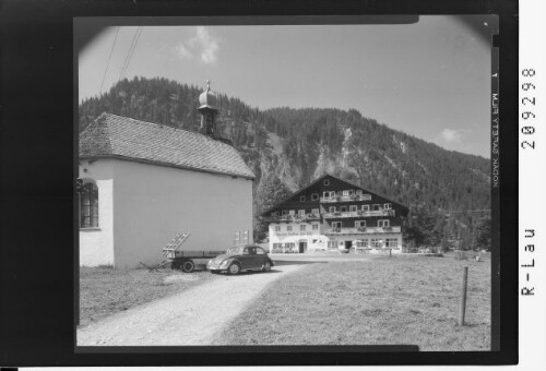 [Gasthof Rot-Flüh in Haldensee bei Grän im Tannheimertal / Ausserfern / Tirol]