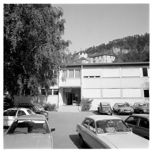 Berufsschule Feldkirch, alte Gebäude und Umgebung