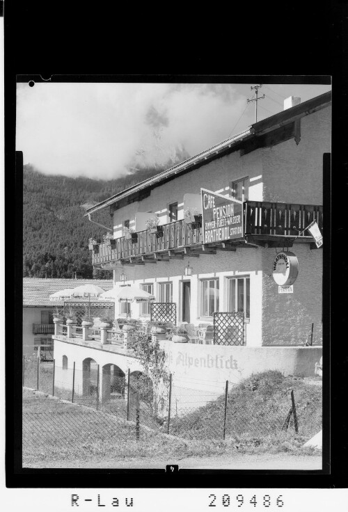 [Cafe Alpenblick in Pflach im Lechtal]