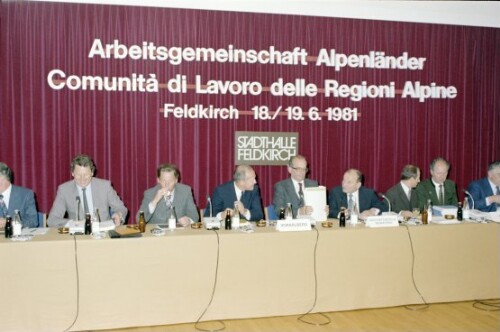 Arge-Alp Empfang in der Stadthalle Feldkirch