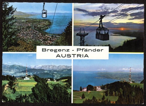Bregenz - Pfänder : Austria