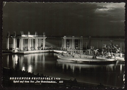 Bregenzer Festspiele 1956 : Spiel auf dem See 