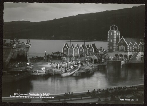 Bregenzer Festspiele 1957 : Spiel auf dem See 