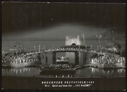 Bregenzer Festspiele 1959 : Spiel auf dem See 