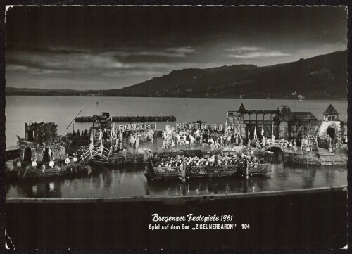 Bregenzer Festspiele 1961 : Spiel auf dem See 