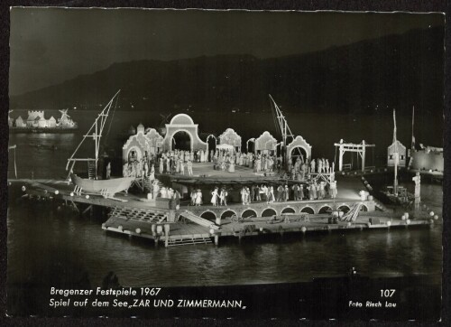 Bregenzer Festspiele 1967 : Spiel auf dem See 