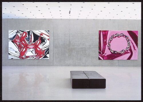 [Kunsthaus Bregenz] : [Jeff Koons Installationsansicht 1. Obergeschoss rechts: 