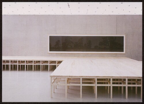 [Kunsthaus Bregenz Karl Tizian Platz A-6900 Bregenz] : [Hiroshi Sugimoto The Architecture of Time Installationsansicht 3. Obergeschoss Kunsthaus Bregenz, 2001 ...]