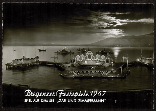 Bregenzer Festspiele 1967 : Spiel auf dem See 