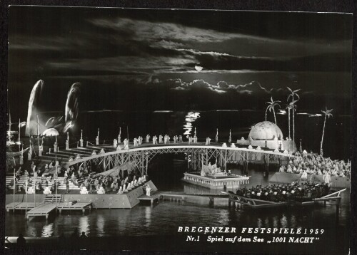 Bregenzer Festspiele 1959 : Spiel auf dem See 