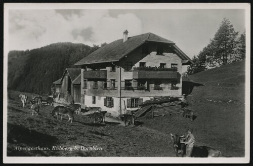 Alpengasthaus, Kühberg b. Dornbirn
