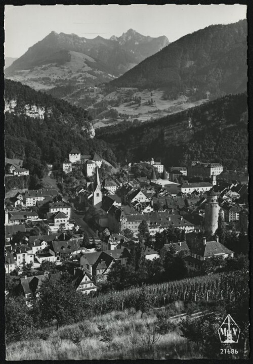 [Feldkirch] : [Feldkirch gegen Gurtisspitze, Vorarlberg ...]