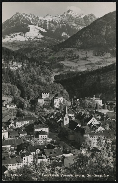 Feldkirch Vorarlberg g. Gurtisspitze